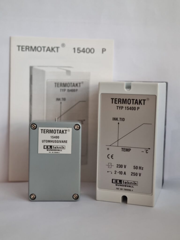 Termotakt med inomhusgivare